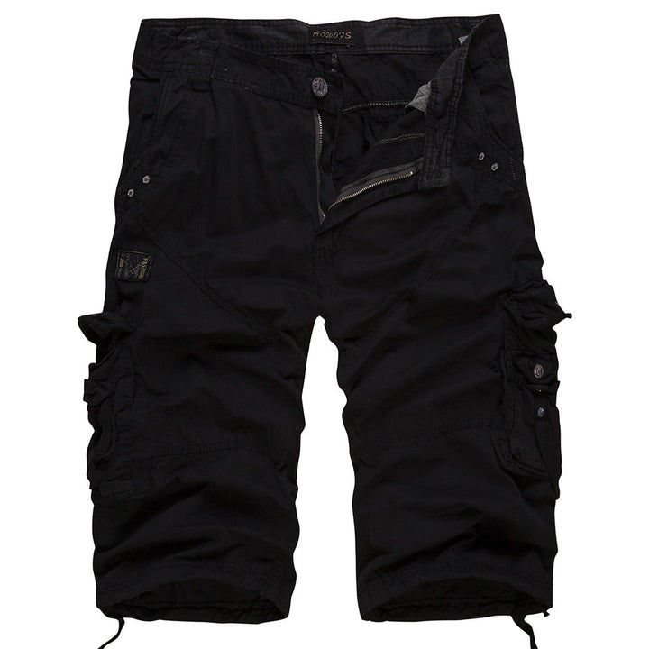 Men's durable multi-pocket cargo shorts, an essential for everyday comfort, outdoor use, and casual style.