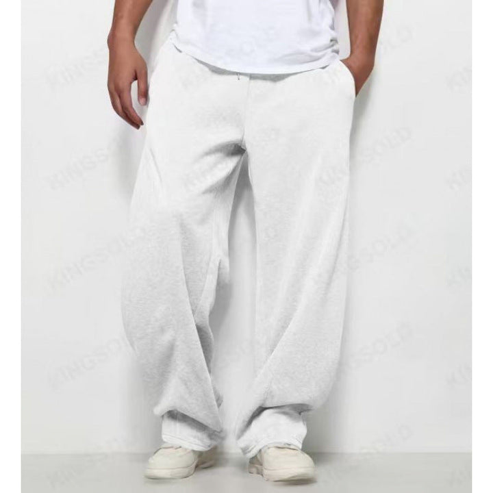 Men's casual loose jogging pants, offering ultimate comfort for active days and relaxed evenings at home.