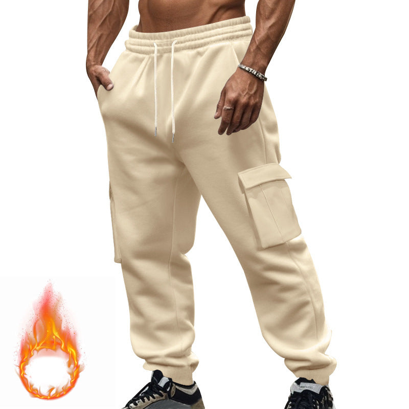 Men's comfortable jogging pants, cargo style, perfect for running, gym, or outdoor activities.