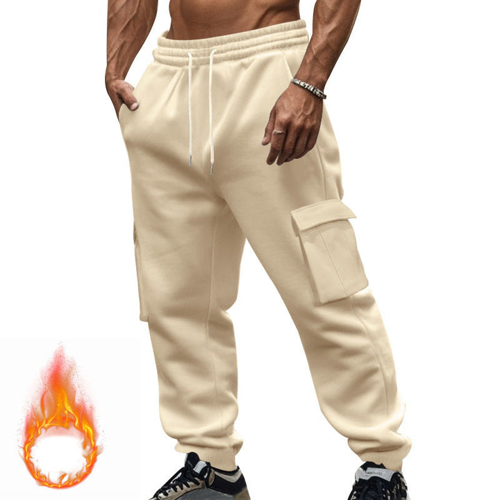 Men's comfortable jogging pants, cargo style, perfect for running, gym, or outdoor activities.