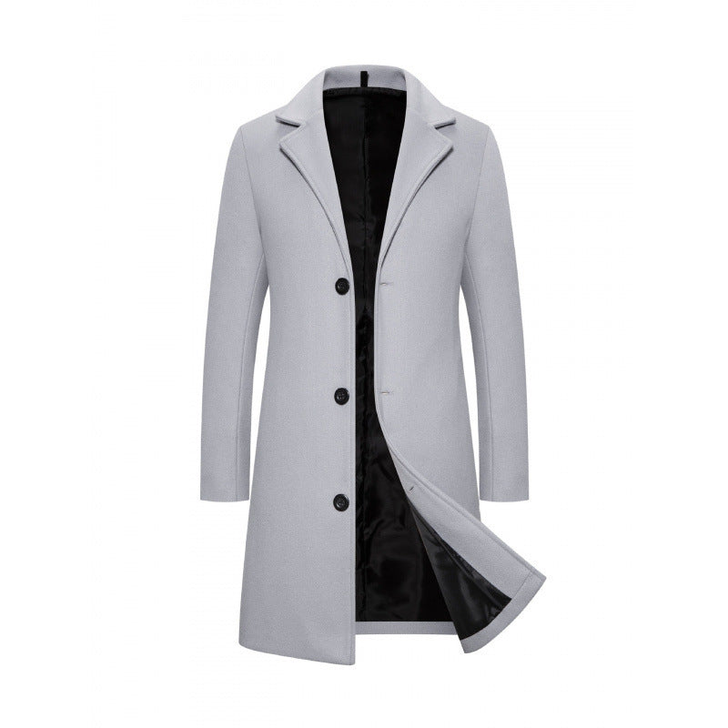 Premium women's structured long outerwear, a timeless piece for elegant fashion.