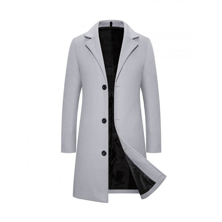 Premium women's structured long outerwear, a timeless piece for elegant fashion.