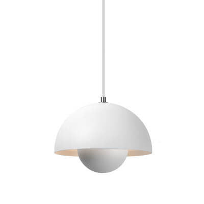 Elegant Nordic dome pendant lamp, a contemporary ceiling fixture for dining or living.