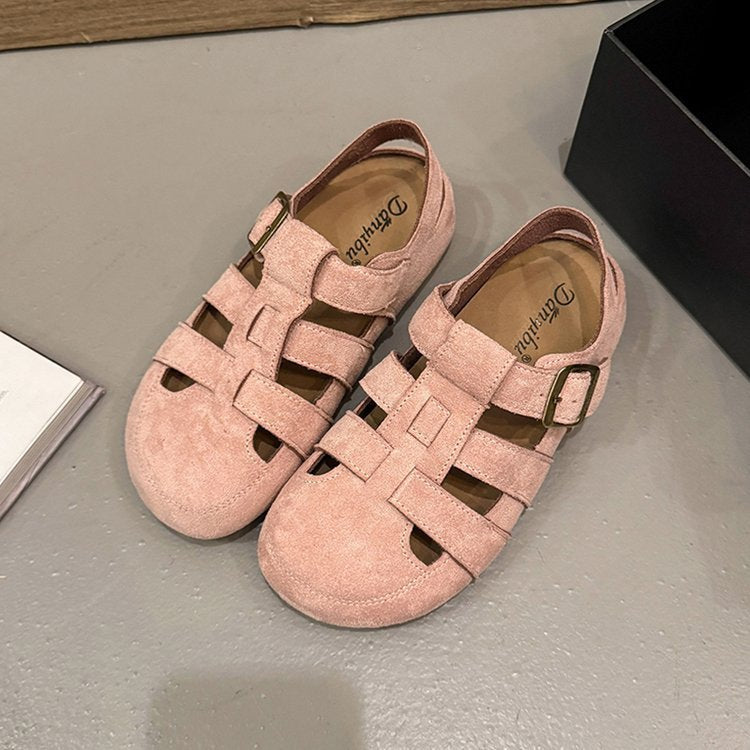 Summer-ready women's strappy sandals, adjustable for a perfect fit, non-slip for safe walking.