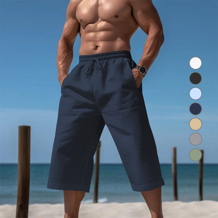 Relaxed fit men's beach shorts, offering comfort & style for your summer adventures.