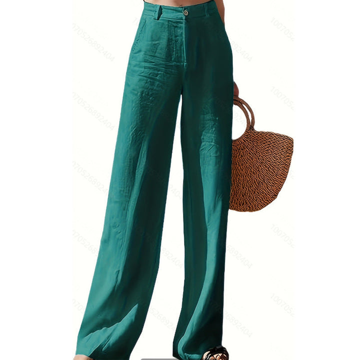 Casual yet chic women's wide-leg pants, designed for effortless style and ultimate comfort.