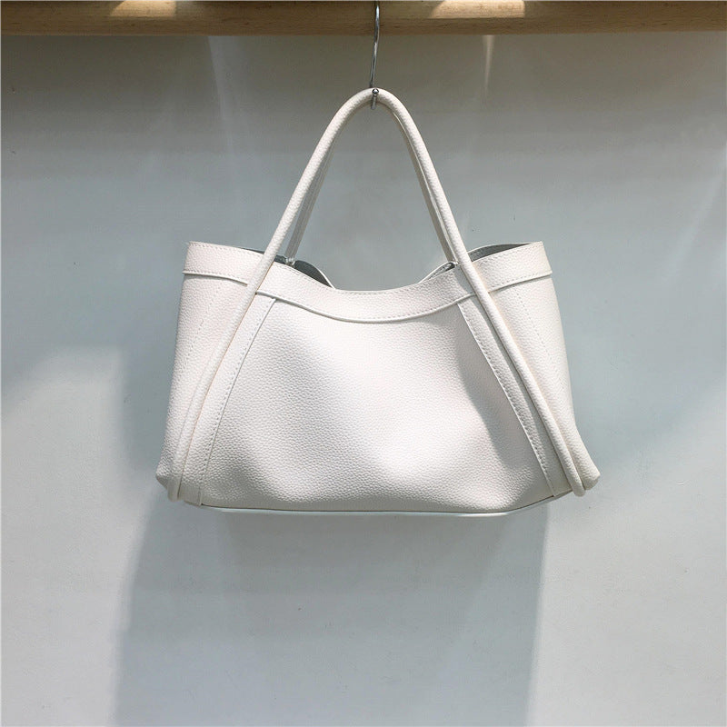 Women's Structured Everyday Tote Bag. Versatile & chic shoulder bag, perfect for work, travel, and daily use.