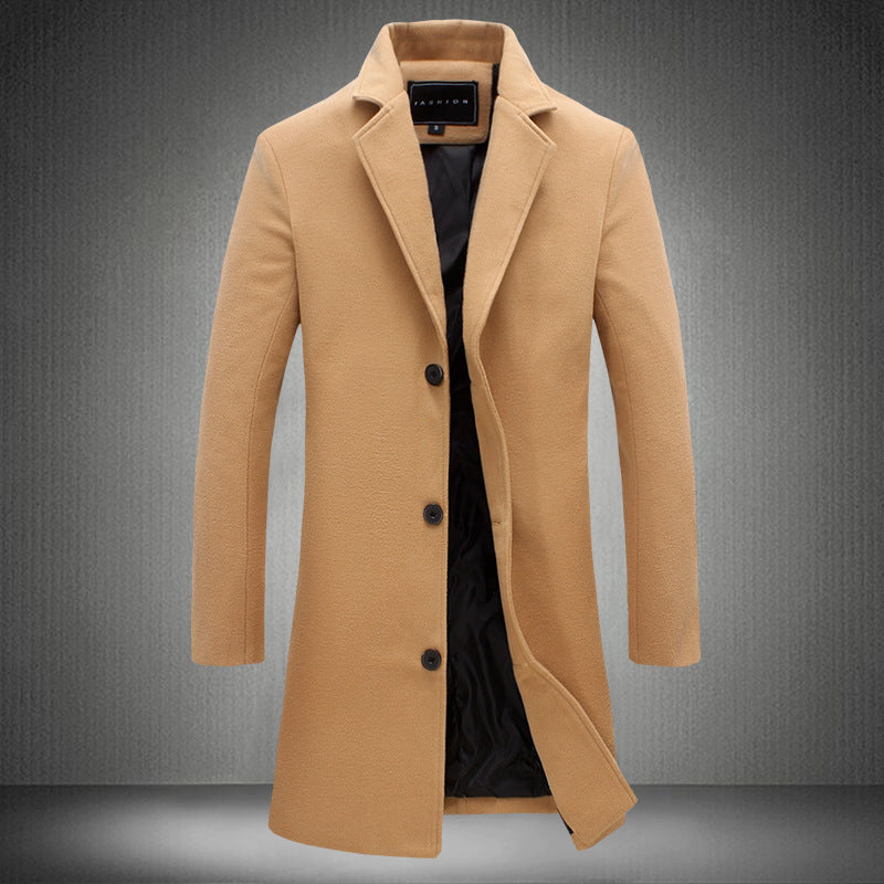 Versatile women's long coat, suitable for everyday elegance & chic layering.