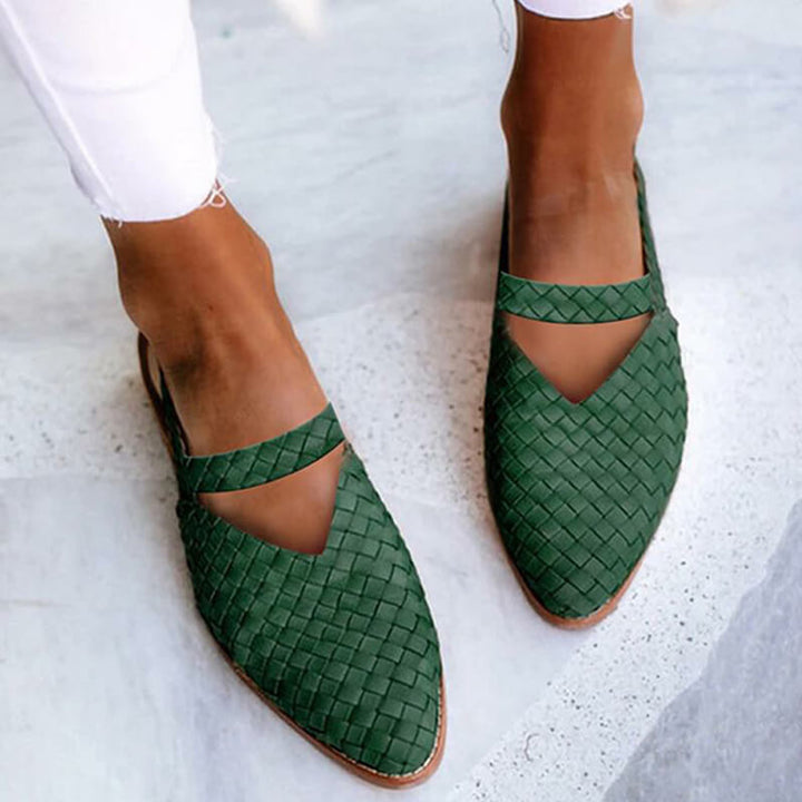 Versatile women's summer sandals, offering unique style and ultimate comfort for daily casual wear. Easy slip-on design.
