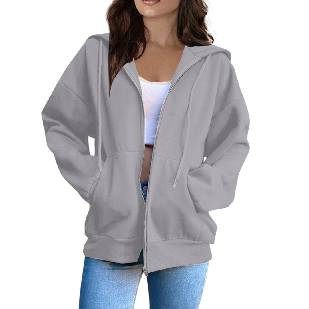 Casual women's oversized jacket, super comfortable and versatile. Ideal for daily fashion.