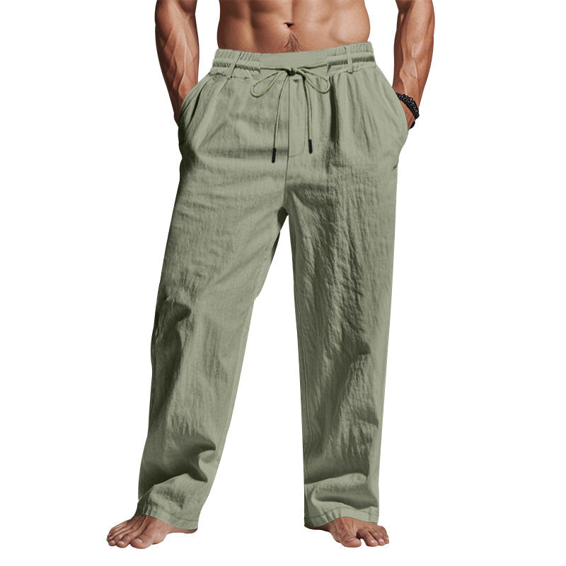 Versatile men's breathable full length trousers. Relaxed fit pants for ultimate comfort and everyday casual fashion.