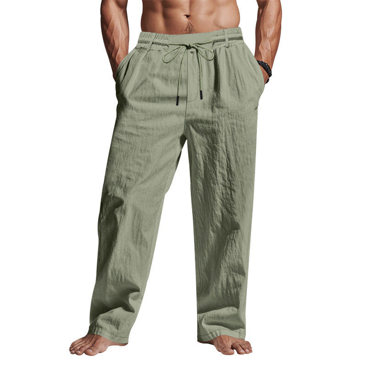 Versatile men's breathable full length trousers. Relaxed fit pants for ultimate comfort and everyday casual fashion.