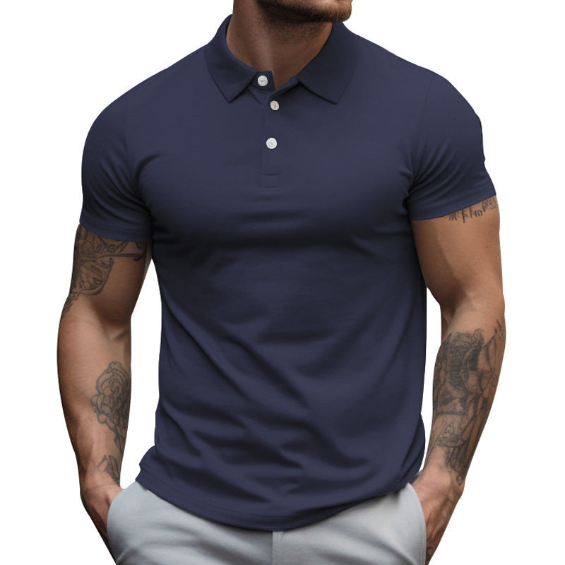 Breathable short-sleeve performance polo for men, offering superior comfort & quick-dry features.