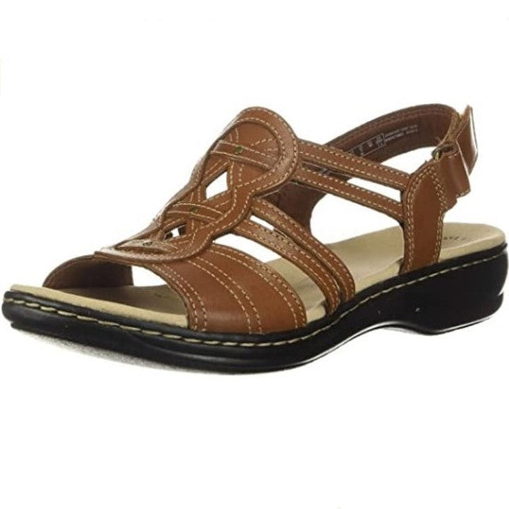 Durable women's strap sandals with adjustable fit, anti-slip comfort sole, great for everyday summer adventures.
