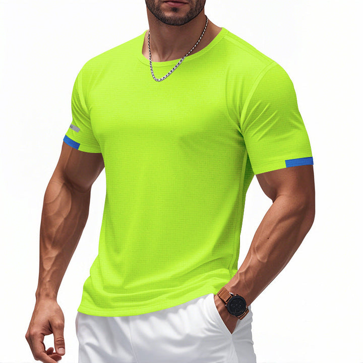 Comfortable men's performance t-shirt, breathable & quick-dry for an active lifestyle & sportswear.