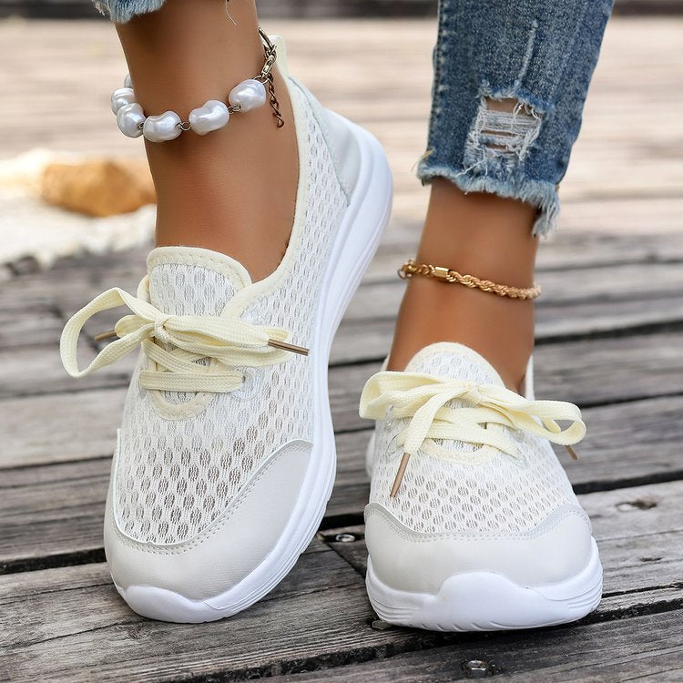 Lightweight women's footwear, casual design for easy everyday walking and style.