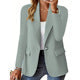 Sophisticated women's velvet blazer. Ideal for business meetings, office, or stylish casual events.