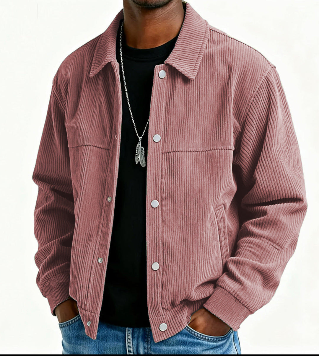 Men's multi-pocket quilted jacket, combining style with everyday comfort & utility.