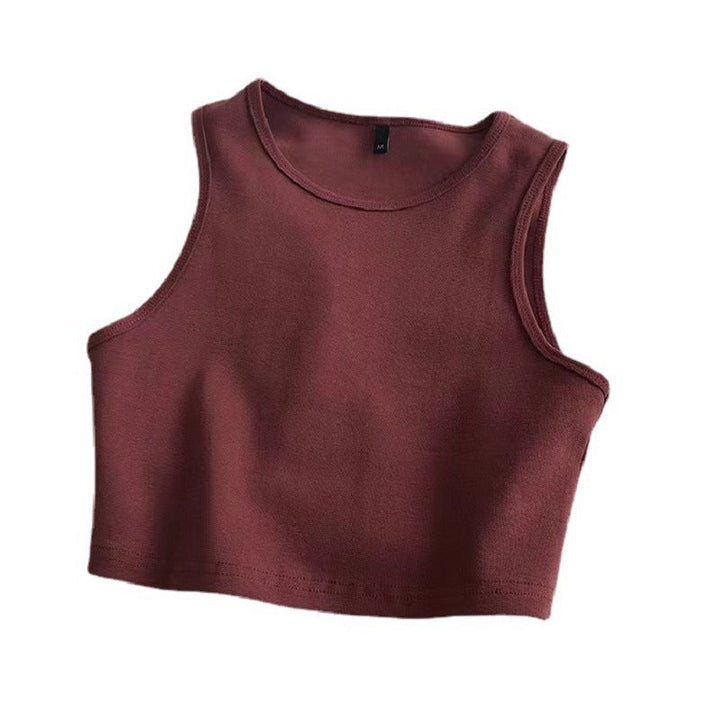 Flattering women's fitted crop top, accentuating style with a comfortable design. Perfect for daily wear.