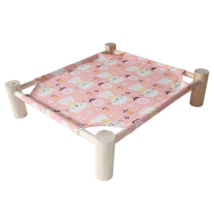 Stylish pet hammock, a cooling cat bed offering supreme comfort and modern design for your home.