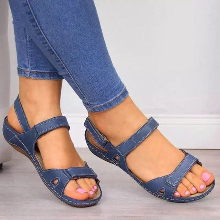 Stylish women's fashion sandals, featuring ergonomic design for ultimate foot comfort & support. Summer essential.