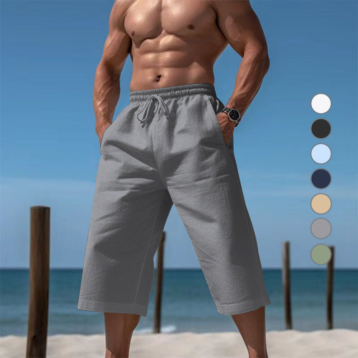 Breathable men's beach shorts, designed for ultimate summer comfort & relaxed style.