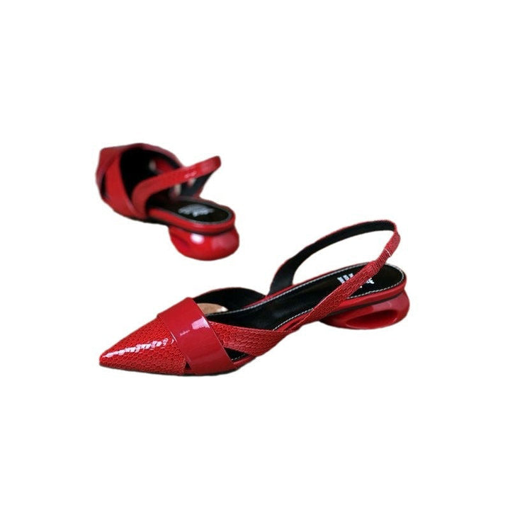 Shiny metallic silver slingback heels for women, pointed toe, ideal for elegant party and formal wear.