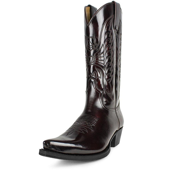 Robust unisex cowboy boots, built for adventure. Durable Western rider footwear with non-slip grip.