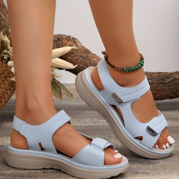 Women's ultra-comfort orthopaedic sandals for all-day arch support and foot pain relief.