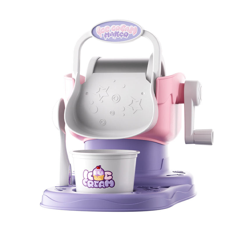 Kids enjoy making pretend ice cream with the Mini Ice Cream Maker Playset, a fun and creative role-play toy.