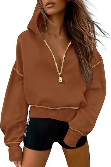 All-season women's full zip hoodie, offering everyday comfort, relaxed fit, and versatile casual style.