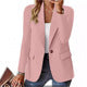 Elegant velvet women's blazer, offering a professional yet chic business casual look. Versatile & stylish.