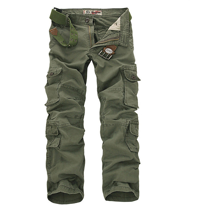 Versatile men's cargo pants, perfect for tactical use, outdoor activities, or stylish casual daily wear.