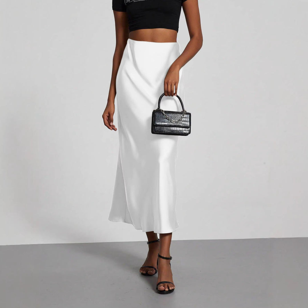 Graceful long maxi skirt, perfect for women's elegant fashion & casual chic.