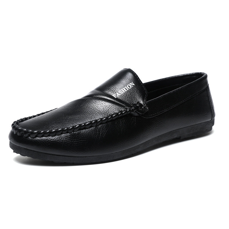 Brown men's lightweight moccasins, hand-stitched for superior comfort, ideal casual and dress footwear.