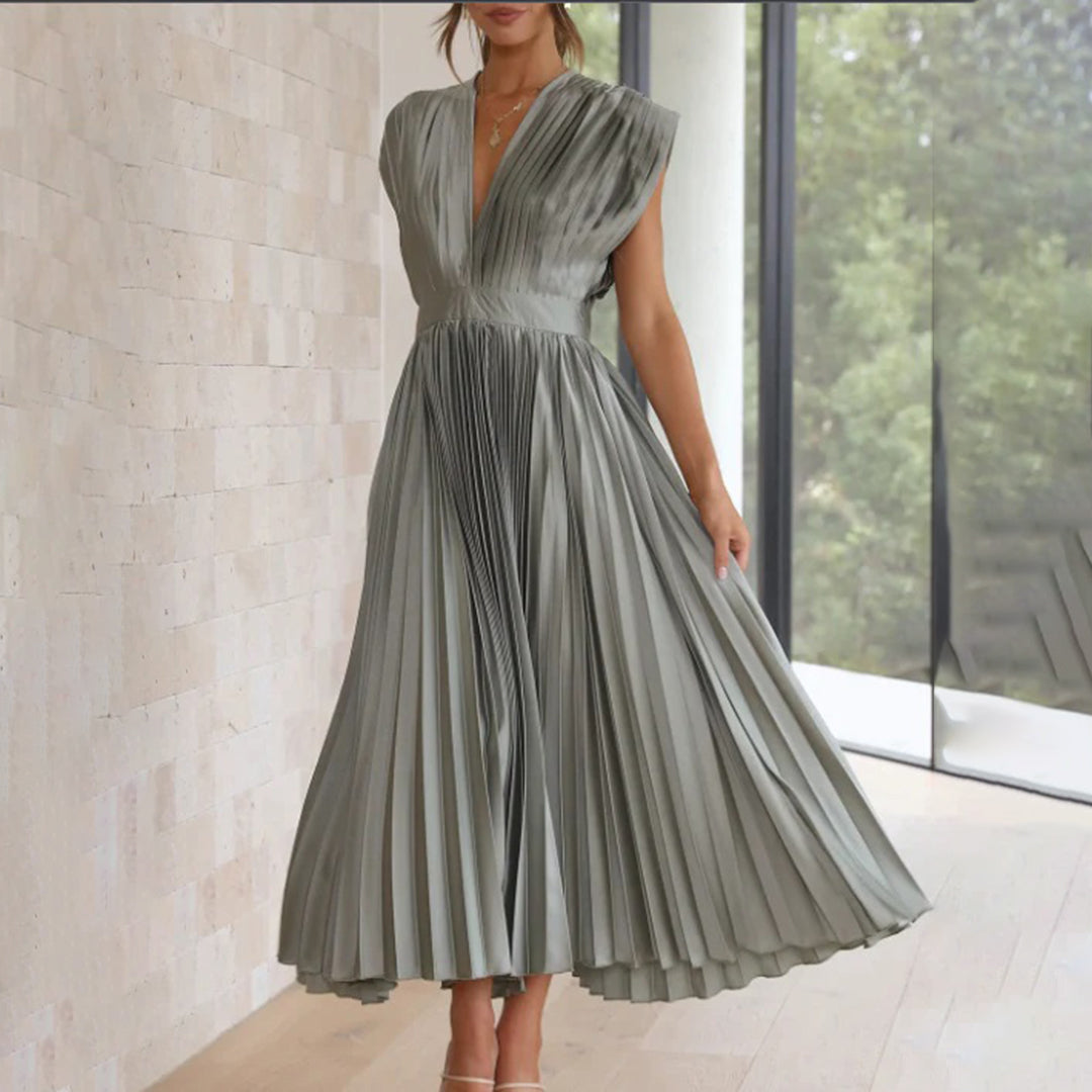 Women's occasion midi dress, an elegant and flattering option for any event or casual wear.