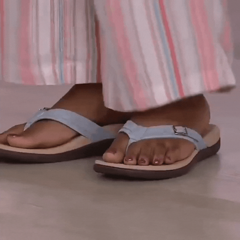 Casual women's orthopedic sandals for daily wear, providing ultimate comfort & arch support.