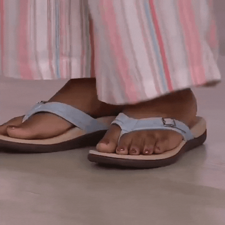 Casual women's orthopedic sandals for daily wear, providing ultimate comfort & arch support.
