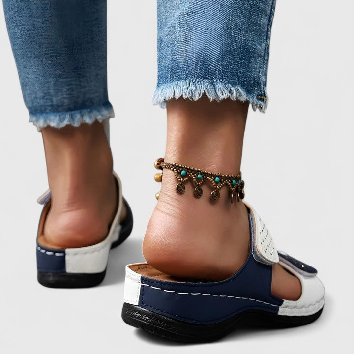 Stylish women's orthopaedic comfort sandals with lightweight design & all-day foot support.