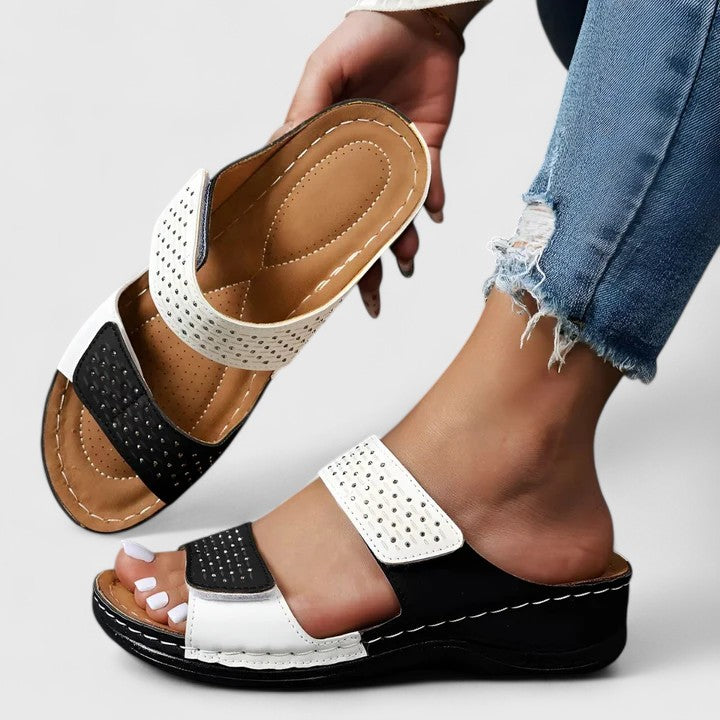 Non-slip women's orthopaedic sandals offer superior comfort and support for summer activities.