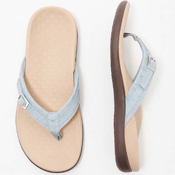 Non-slip women's comfort sandals with ergonomic design, perfect for casual summer wear and foot support.