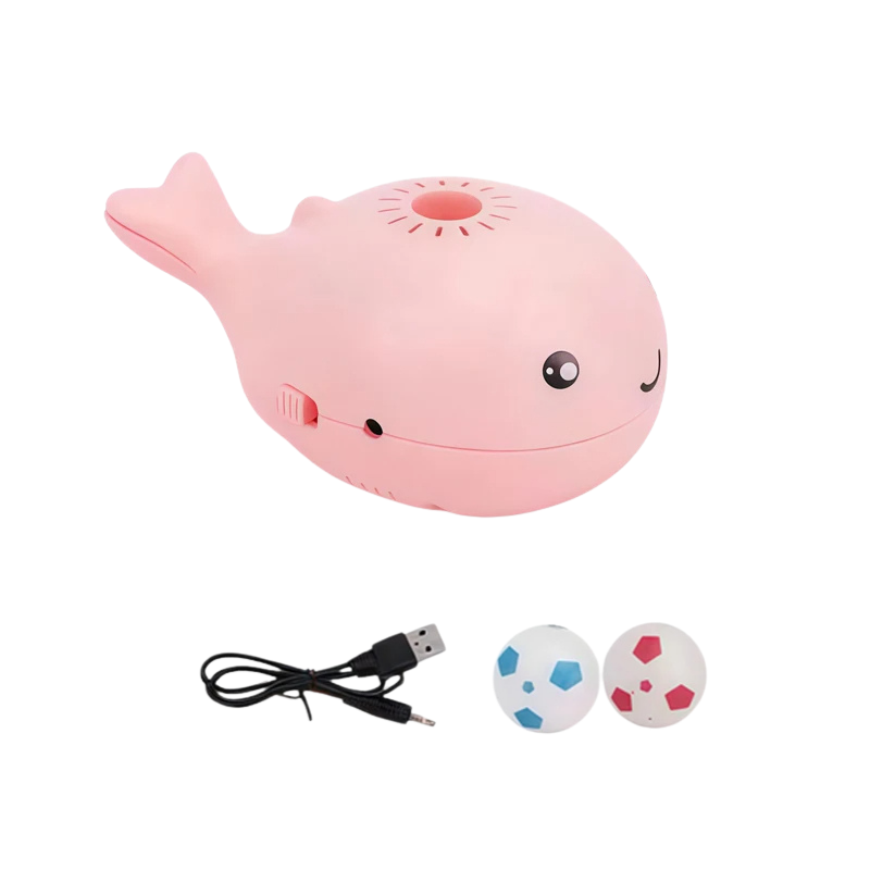 Animal interactive floating ball cat toy; USB rechargeable for kittens & active cats, providing endless indoor fun.