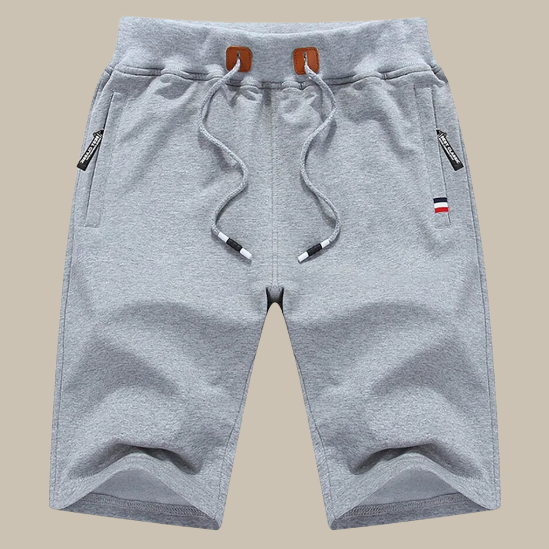 Men's casual sports shorts, versatile fit for gym, running, and active summer wear. Comfortable athletic fashion.