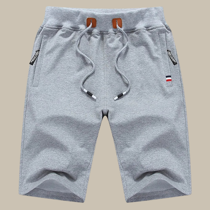 Men's casual sports shorts, versatile fit for gym, running, and active summer wear. Comfortable athletic fashion.