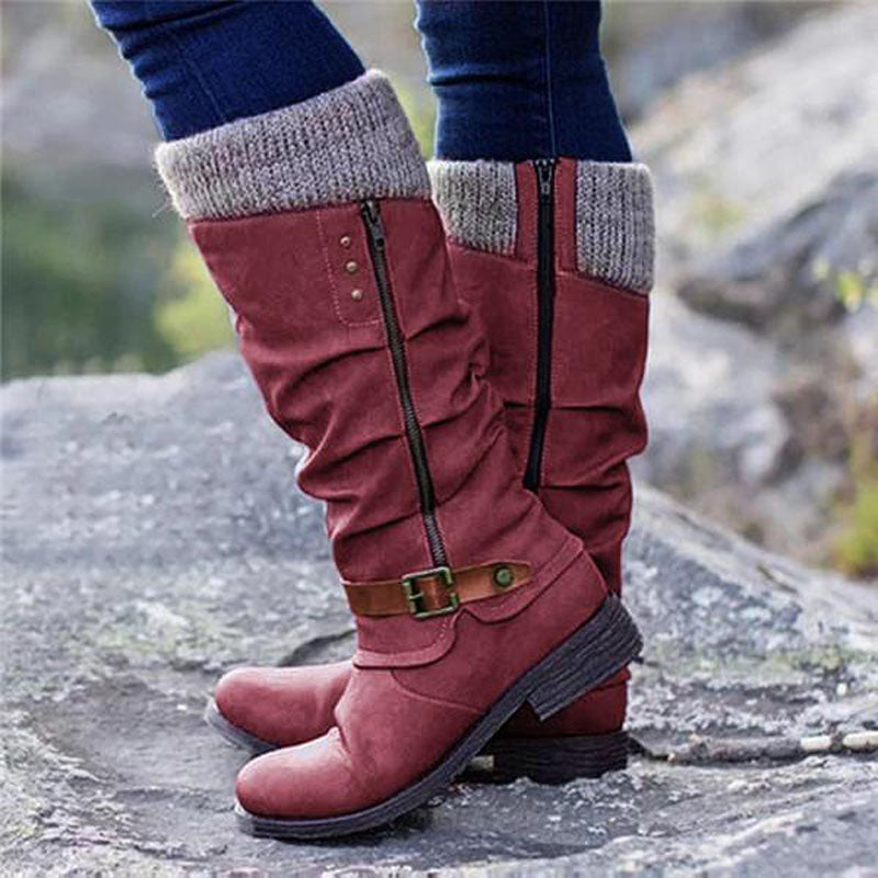 Women's waterproof orthopedic winter boots with arch support. Warm, comfortable, slip-resistant for cold weather.