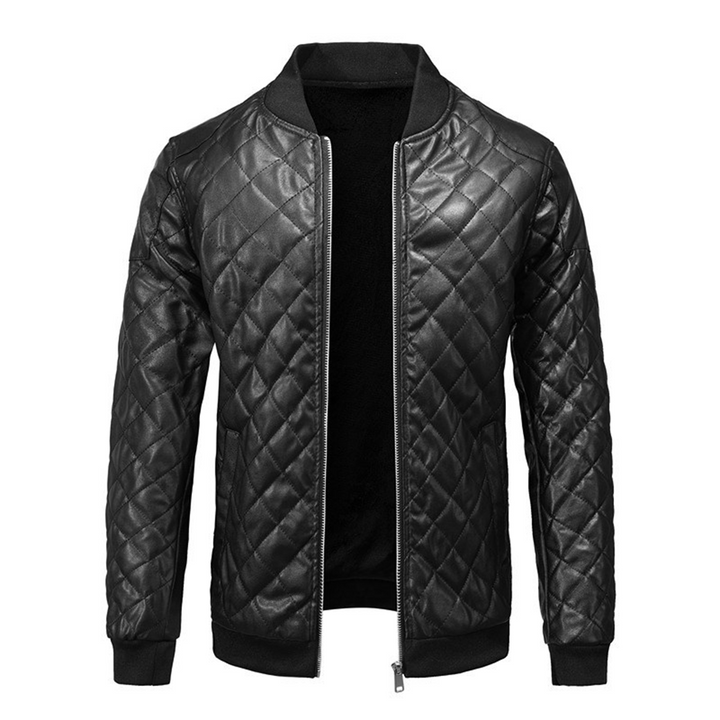 Men's slim fit classic jacket. Modern style outerwear, perfect for smart casual everyday fashion.