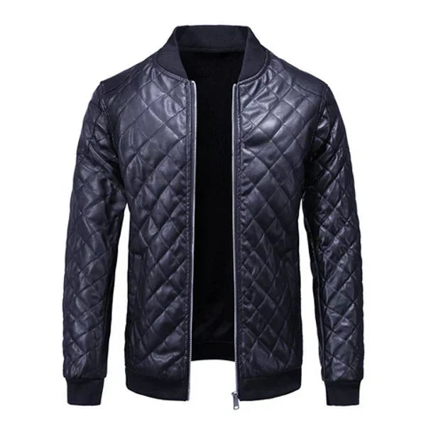 Modern classic men's jacket, slim fit design. Stylish everyday outerwear for smart casual fashion.