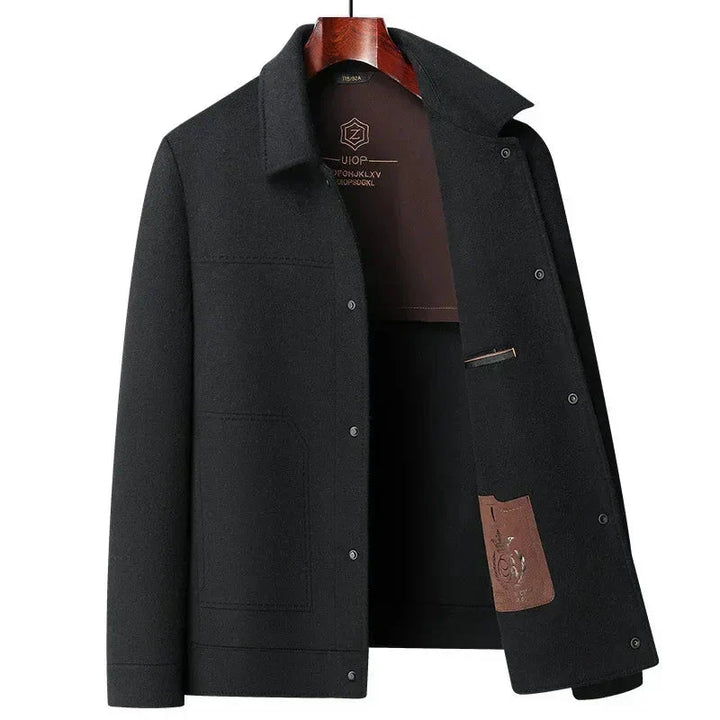 Timeless men's elegant classic jacket, a versatile piece of outerwear for sophisticated formal or casual looks.