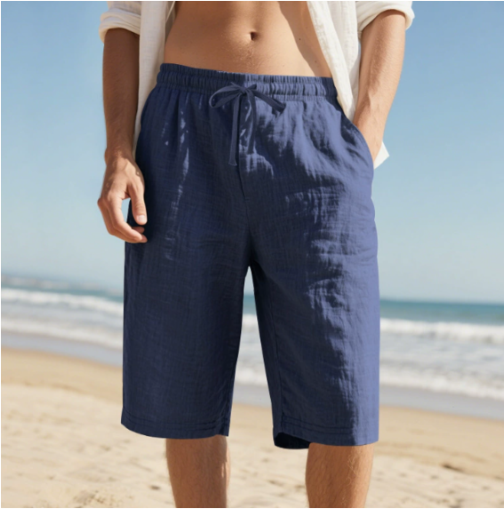 Men's stylish summer comfort shorts. Lightweight, casual & versatile for warm weather, beach or vacation.