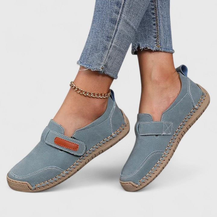 Women's comfortable orthopedic slip-on shoes, perfect for daily wear & foot support.